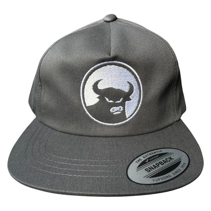 662 Unstructured Snapback - Grey