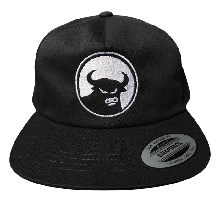 662 Unstructured Snapback - Black