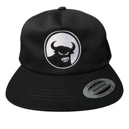 662 Unstructured Snapback - Black