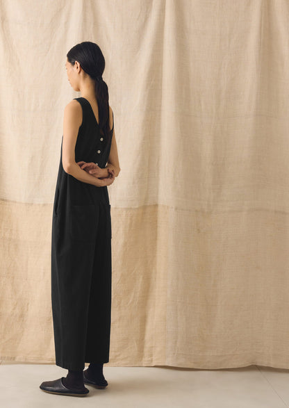 Lydia Jersey Jumpsuit | Washed Black