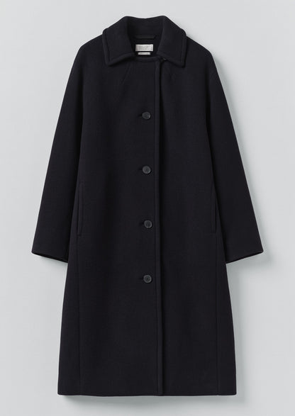 Wool Conservatoire Coat | Deep Navy