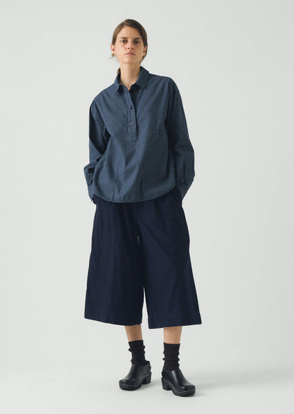 Japanese Denim Culottes | Indigo