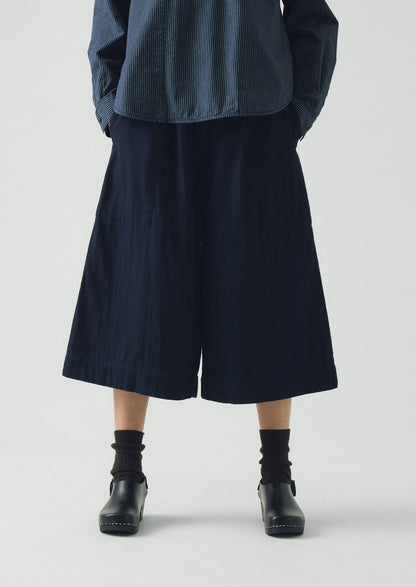 Japanese Denim Culottes | Indigo