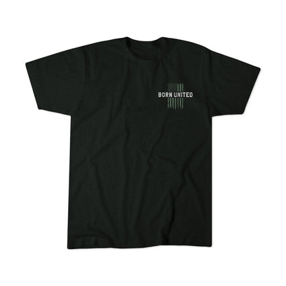 born united - american heroes t-shirt front