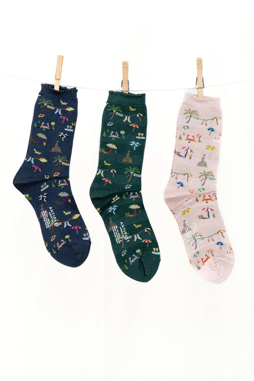 Antipast Summer Beach Women's Socks