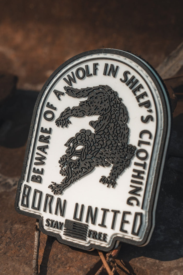 born united - beware wolf in sheep's clothing patch