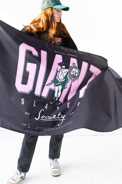 barnabas clothing - giant slayer banner