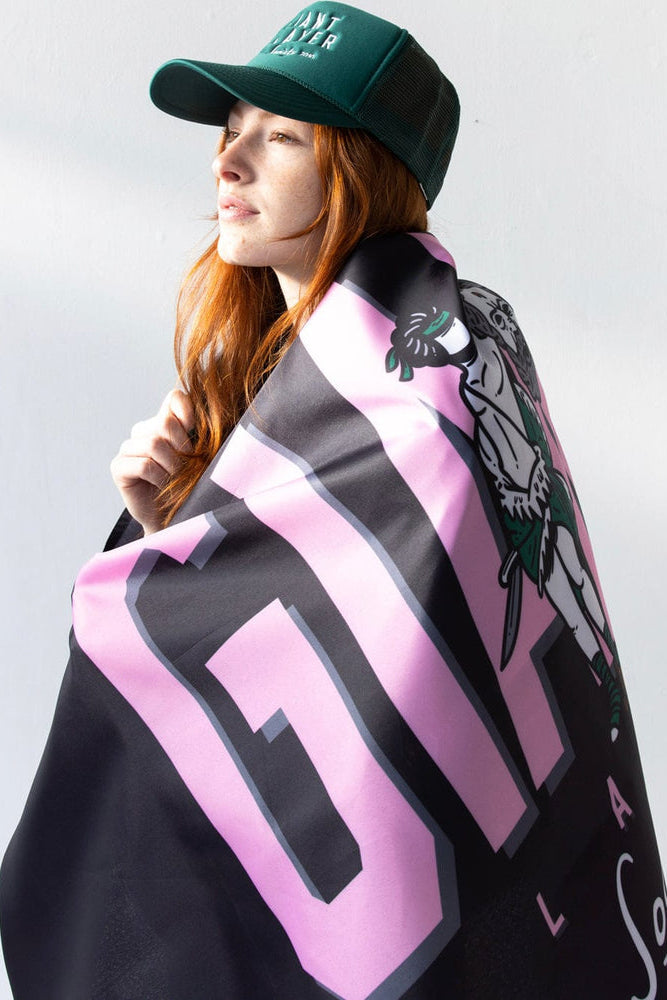 barnabas clothing - giant slayer flag on model