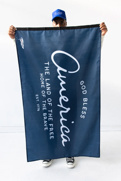 barnabas clothing - god bless america flag