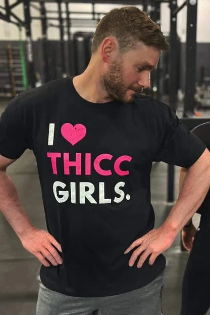 tango charlie - i heart thicc girls black training t-shirt
