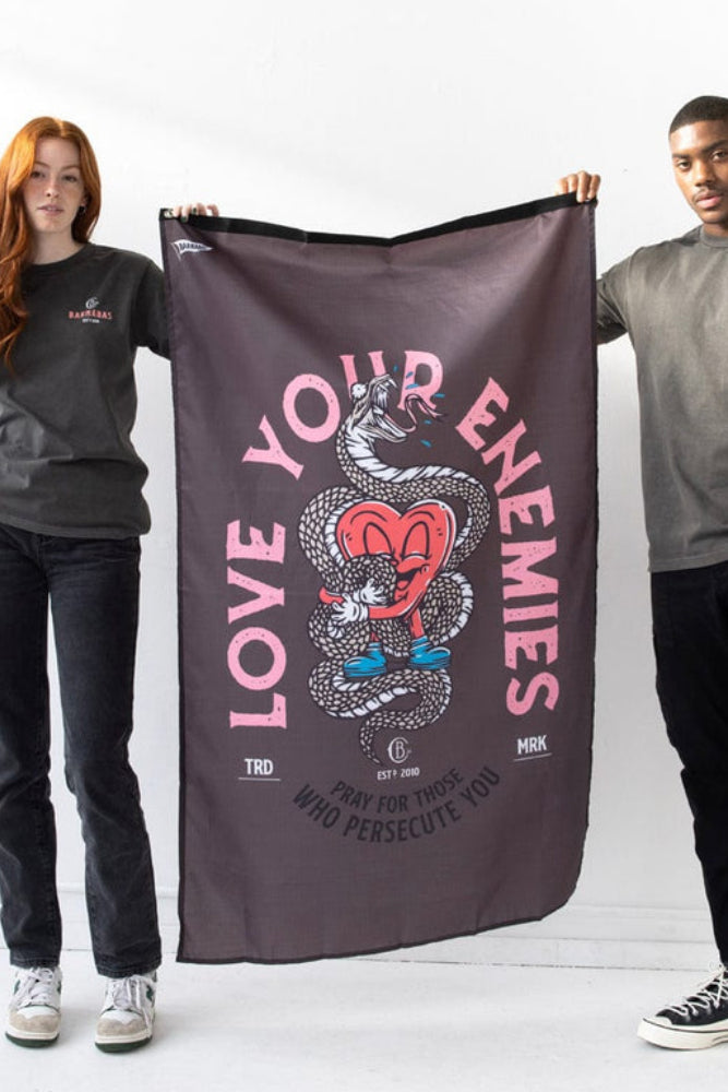 barnabas - love your enemies banner