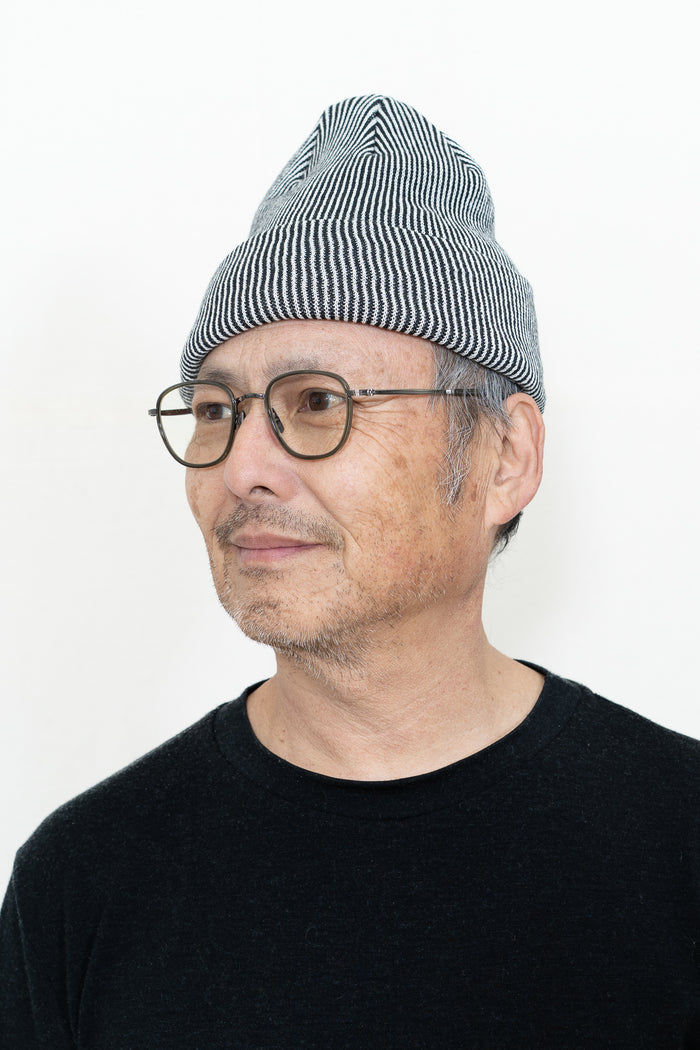 ROTOTO Super Soft 2 Way "Stripe" Beanie