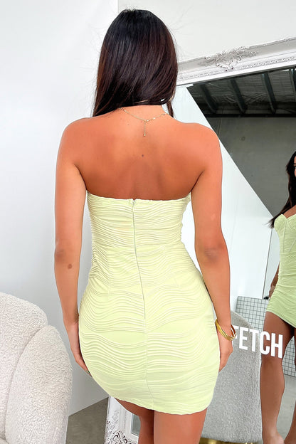 Zeline Mini Dress - Green